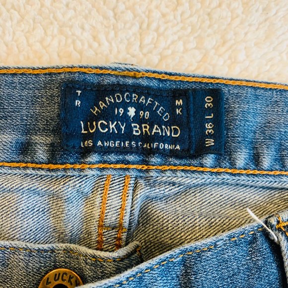 Men's Lucky Brand 221 Straight Leg Jeans 36x30 - Picture 3 of 4